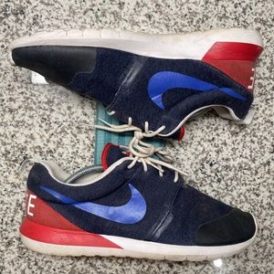 Nike Roshe Run “France” World Cup Navy Heather/Royal/Red [652804-446] Size 10.5